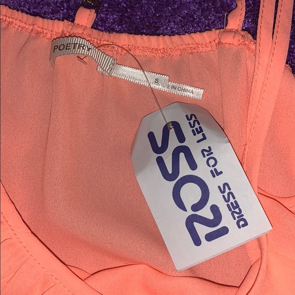 Peach Flowy Shirt - Picture 3 of 5